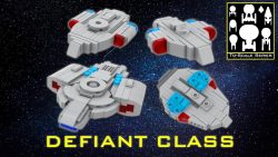 Lego Defiant and Incursion Class